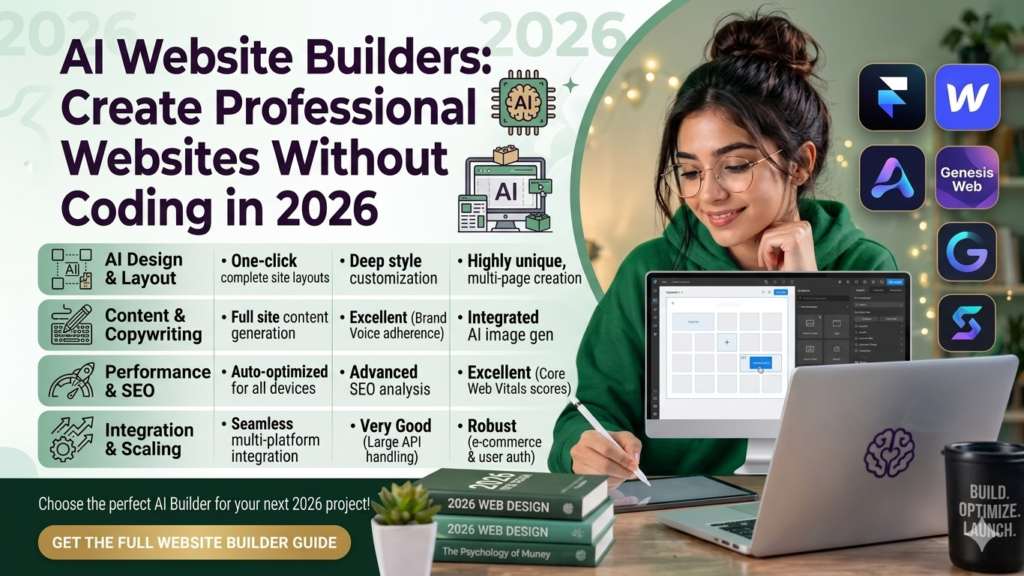 AI Website Builders: Create Professional Websites Without Coding in 2026