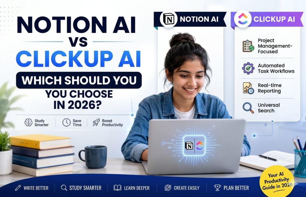 Notion AI vs ClickUp AI: Which Should You Choose in 2026?